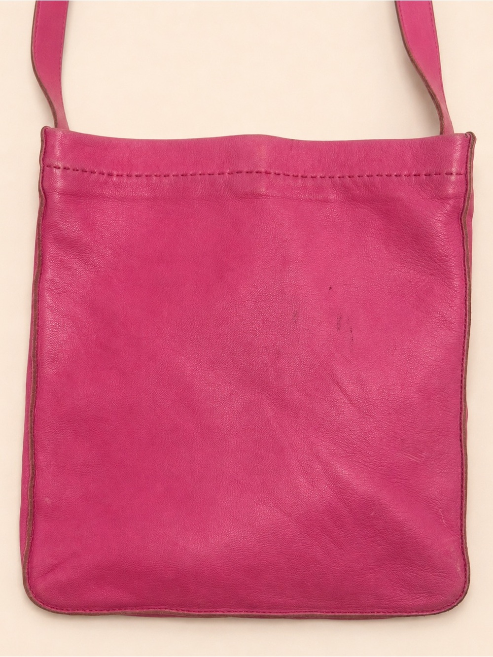 Hermes Milo Clou de Selle Pink Fuchsia Lambskin Crossbody Bag COA - Picture 5 of 16